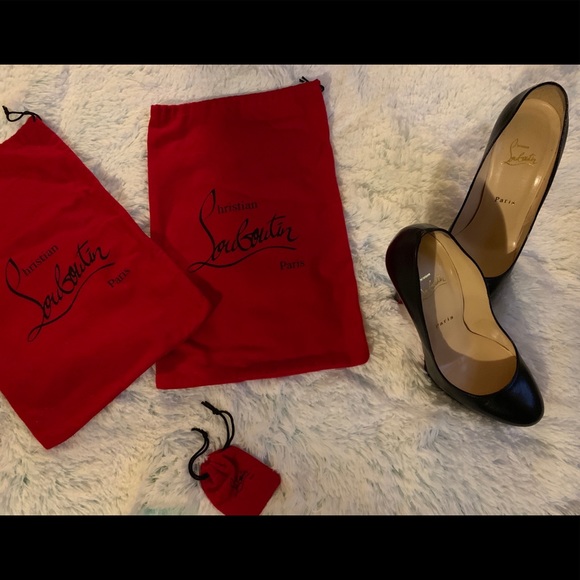 Christian Louboutin Black Bianca 140 heels 🥰 - Picture 2 of 8